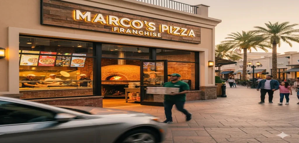 marco's pizza franchise cost